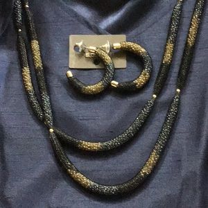 Chico’s necklace and earring set